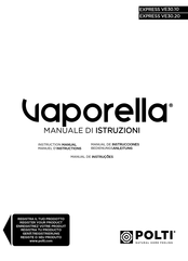 POLTI Vaporella EXPRESS VE30.10 Manuel D'instructions