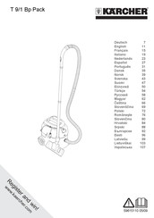 Kärcher T 9/1 Bp Mode D'emploi