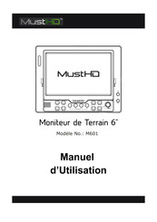 MustHD M601 Manuel D'utilisation