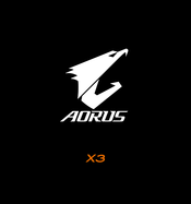 AORUS X3 Mode D'emploi