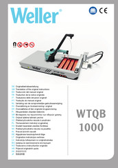 Weller WTQB 1000 Traduction De La Notice Originale