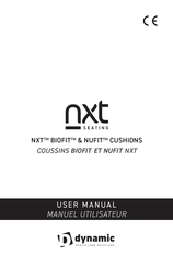 Dynamic NXT SEATING BIOFIT CUSHIONS Manuel Utilisateur