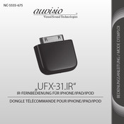 auvisio UFX-31.IR Mode D'emploi