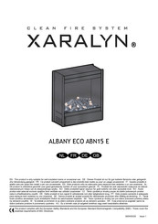 Xaralyn ALBANY ECO ABN15 E Mode D'emploi