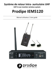 Prodipe IEM5120 Manuel Utilisateur