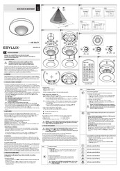 Esylux MD 360i/24 Mode D'emploi