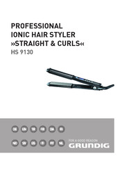 Grundig STRAIGHT & CURLS HS 9130 Mode D'emploi