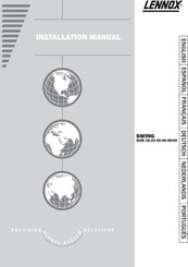 Lennox SWING 30 Manuel D'installation