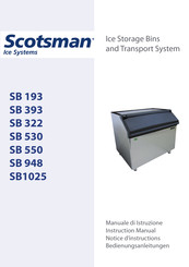Scotsman SB 322 Notice D'instructions