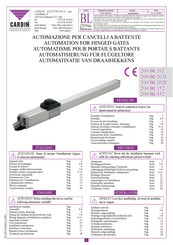 Cardin Elettronica 200/BL452 Instructions