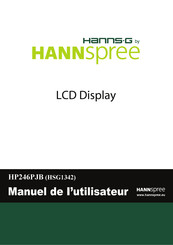 HANNspree HSG1342 Manuel De L'utilisateur
