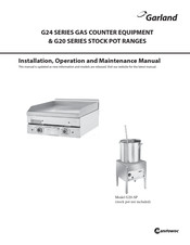 Garland G24 Serie Manuel D'installation, D'utilisation Et D'entretien