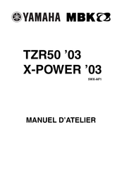 Yamaha TZR50'03 Manuel D'atelier