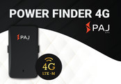 Paj Gps POWER FINDER 4G Notice D'utilisation