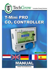 TechGrow T-Mini PRO CO2 Manuel D'utilisation