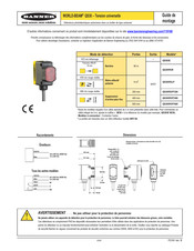 Banner WORLD-BEAM QS30 Guide De Montage