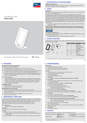 SMA SUNNY VIEW Guide Rapide