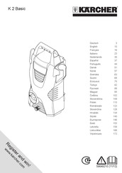 Kärcher K 2 Basic Mode D'emploi