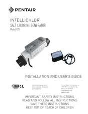 Pentair INTELLICHLOR IC15 Guide D'installation Et D'utilisation