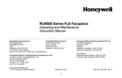 Honeywell RU6500 Serie Manuel D'instructions