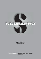 Scubapro Meridian Mode D'emploi