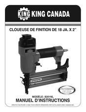 King Canada 8201NL Manuel D'instructions