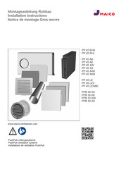 Maico PP 45 AE Notice De Montage