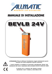 Allmatic BEVLB 24V Manuel D'installation