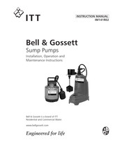 ITT Bell & Gossett Serie Manuel D'instructions