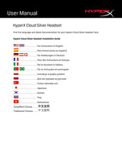 HyperX Cloud Silver Guide D'installation