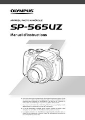 Olympus SP-565UZ Manuel D'instructions