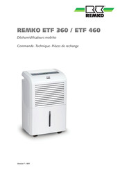 REMKO ETF 460 Mode D'emploi D'origine