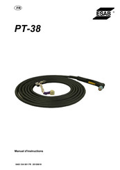 ESAB PT-38 Manuel D'instructions