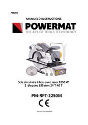 Powermat PM-RPT-2250M Manuel D'instructions