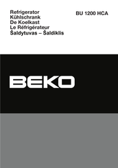 Beko BU 1200 HCA Mode D'emploi