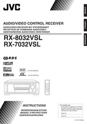 JVC RX-8032VSL Manuel D'instructions