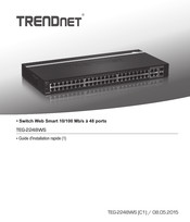 TRENDnet TEG-2248WS Guide D'installation Rapide