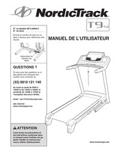 NordicTrack T9si Manuel De L'utilisateur