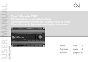 OJ Electronics ETO2 Manuel De L'utilisateur