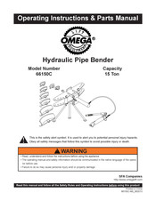 Omega Lift Equipment 66150C Mode D'emploi