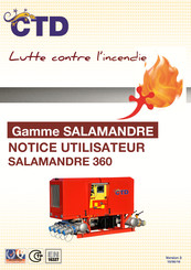 CTD SALAMANDRE Série Notice Utilisateur