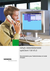 Siemens HiPath 4000 Mode D'emploi