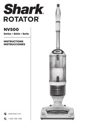 shark ROTATOR NV500 Serie Instructions