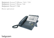 BELGACOM Forum IPhone 750 Mode D'emploi