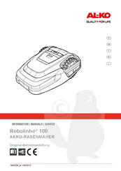 AL-KO Robolinho 100 Traduction Du Mode D'emploi D'origine