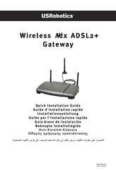 USRobotics Wireless Ndx ADSL2+ Guide D'installation Rapide