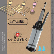 De Buyer LE TUBE Manuel D'utilisation