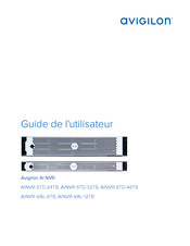 Motorola Solutions avigilon AINVR-VAL-6TB Guide De L'utilisateur