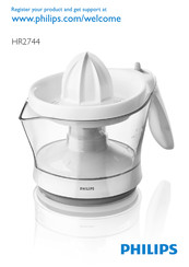 Philips HR2744 Mode D'emploi