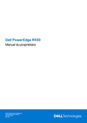 Dell PowerEdge R430 Manuel Du Propriétaire